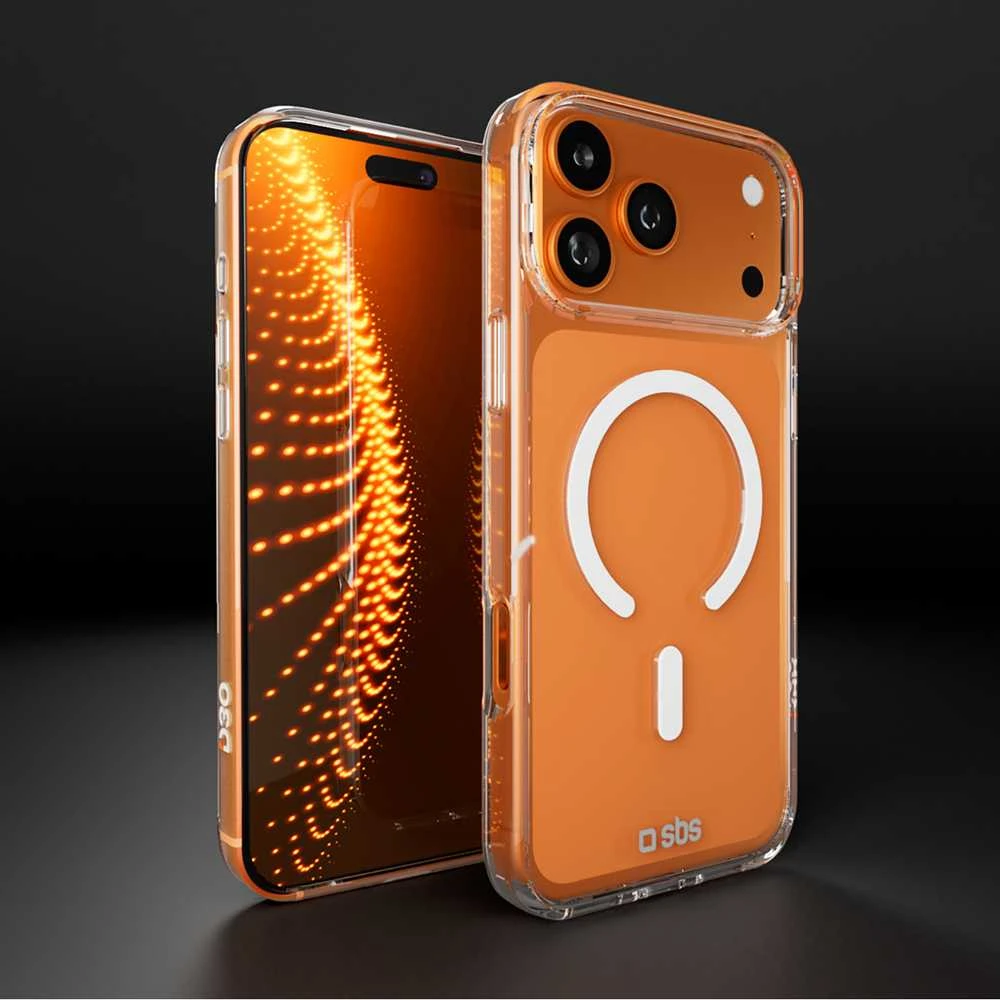 SBS Extreme Mag dėklas su D3O Technology skirtas Apple iPhone 17 Pro Max – skaidrus