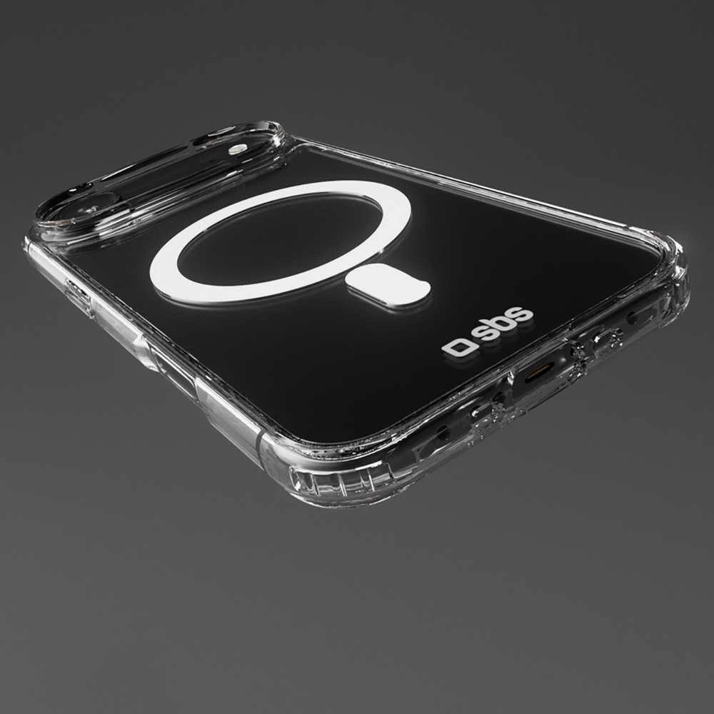 SBS Extreme Mag dėklas with D3O Technology skirtas Apple iPhone 17 Air – skaidrus
