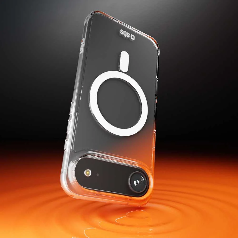 SBS Extreme Mag dėklas with D3O Technology skirtas Apple iPhone 17 Air – skaidrus