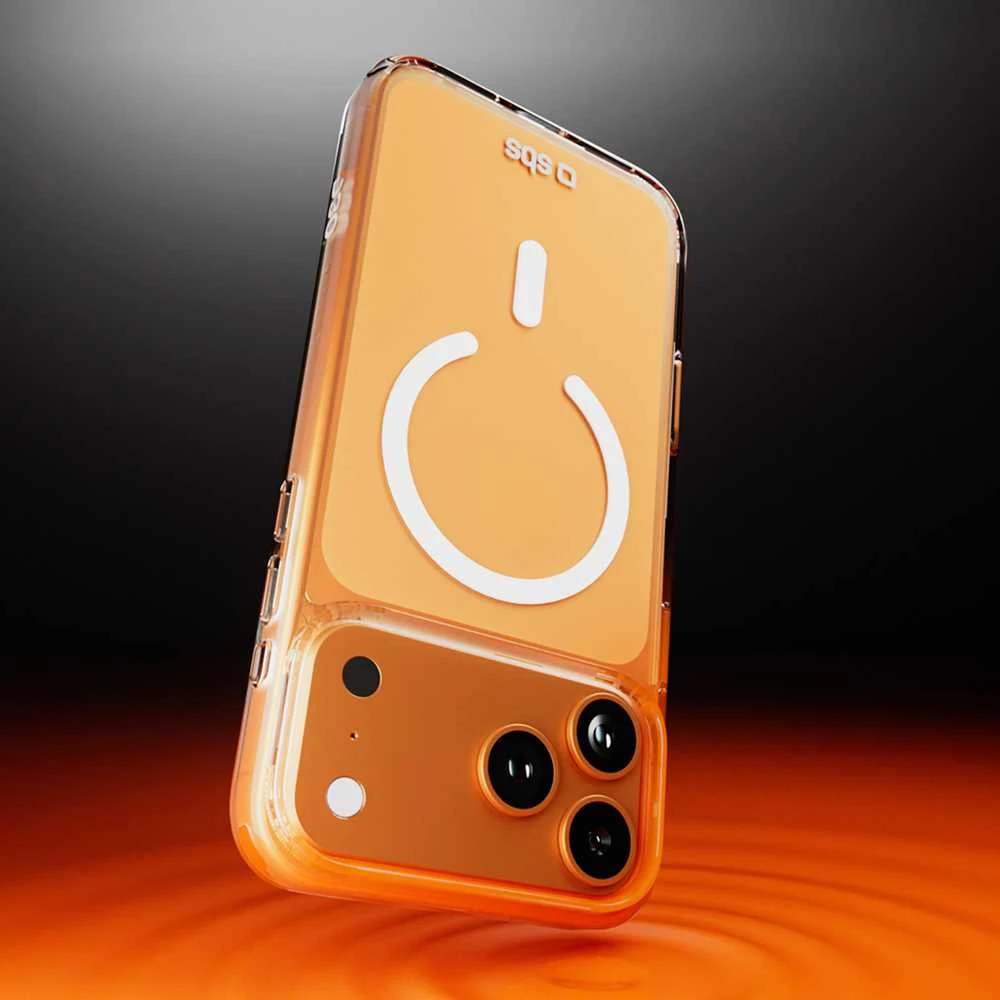 SBS Extreme Mag dėklas su D3O Technology skirtas Apple iPhone 17 Pro Max – skaidrus