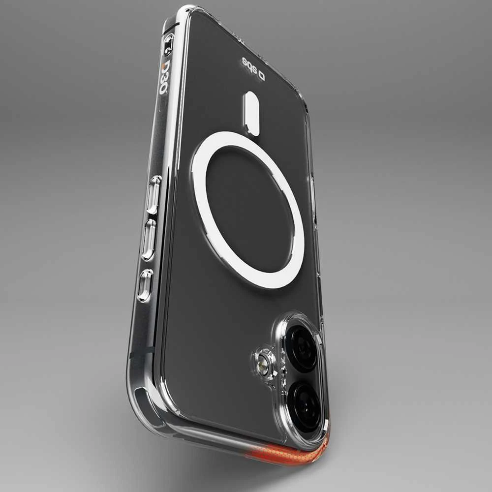 SBS Extreme Mag D3O MagSafe Apple iPhone 16 Plus – dėklas telefonui skaidrus