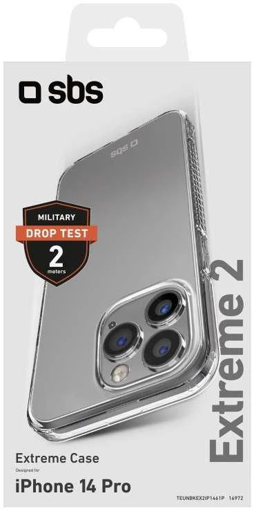 Dėklas Apple iPhone 14 Pro Extreme X2 dangtelis su SBS Transparent