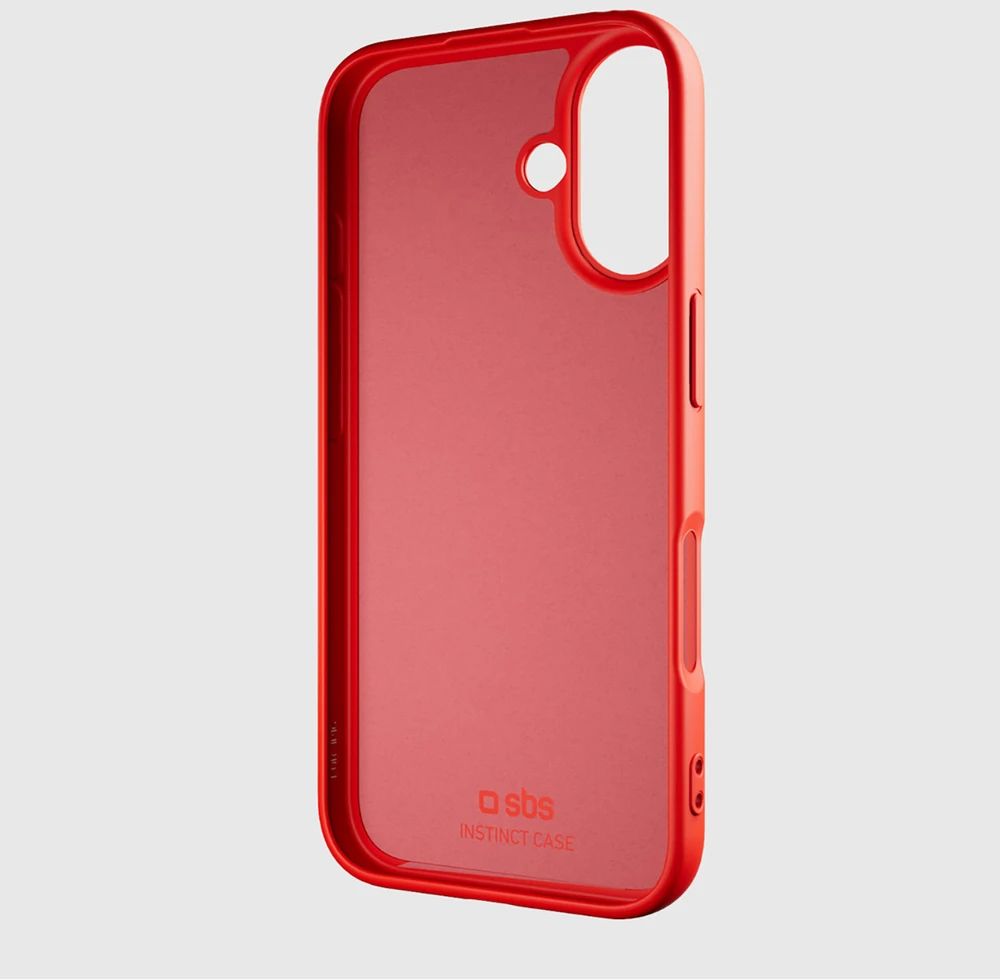 SBS Instinct iPhone 16 Case - Raudona
