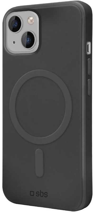SBS Instinct Mag dėklas su MagSafe apsauga, skirtas iPhone 15, Juodas