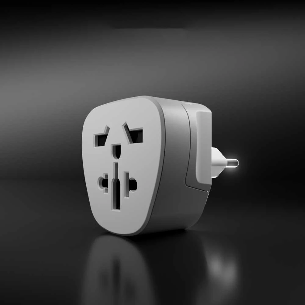 SBS IT kelioninis adapteris – universalus – baltas