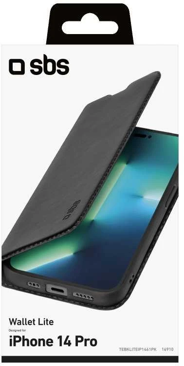 Dėklas Style SBS Lite Book Case Knygos stiliaus dizainas, skirtas iPhone 14 Pro