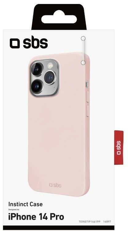 Dėklas Apple iPhone 14 Pro Instinct Cover By SBS Rožinė