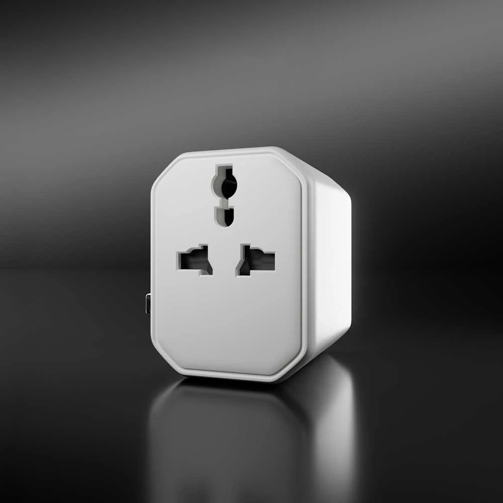 SBS TEADAPTUSBTCUNI USB-C USB-A universalus kelioninis adapteris - Baltos