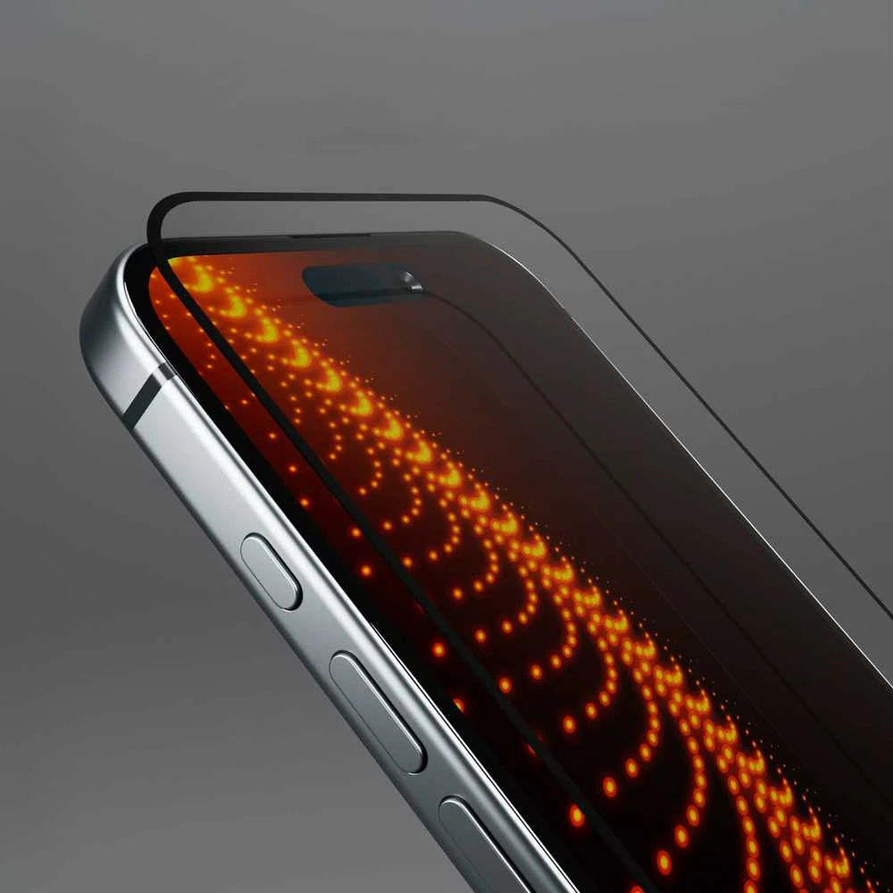 SBS apsauginis stiklas with D3O technology with applicator skirtas iPhone 16 Plus / iPhone 15 Plus