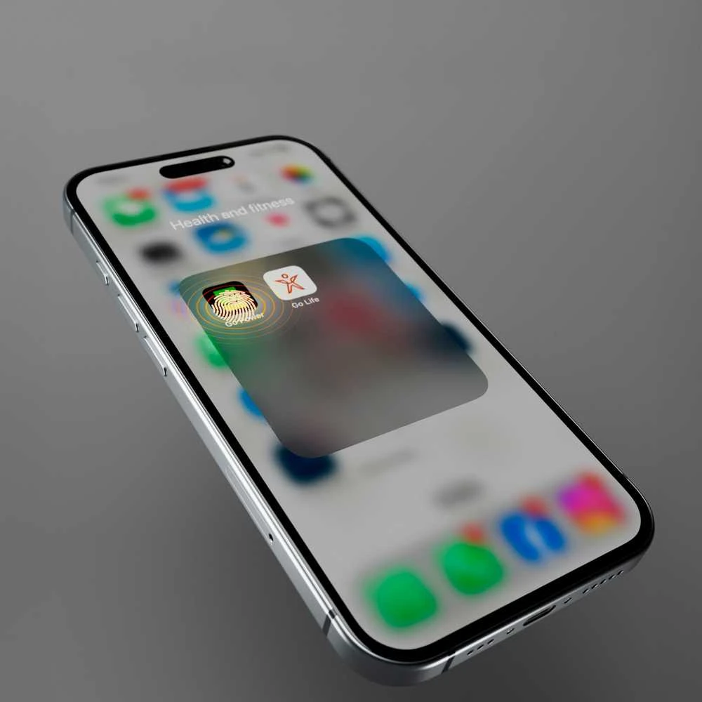SBS apsauginis stiklas with D3O technology with applicator skirtas iPhone 16 Plus / iPhone 15 Plus