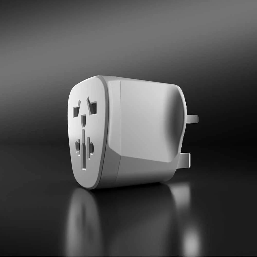 SBS UK kelioninis adapteris – universalus – baltas