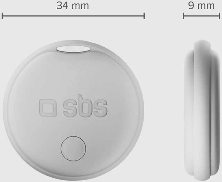 SBS universalus lokatorius Track My Dual - baltas