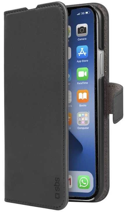 SBS piniginės formos dėklas, knygos stiliaus, skirtas „iPhone 13 Pro“