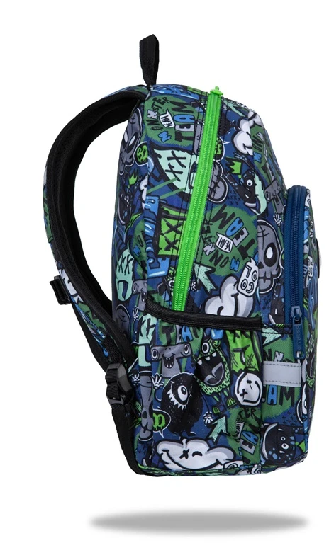 Mokyklinė kuprinė CoolPack Monster F049824, įvairių spalvų