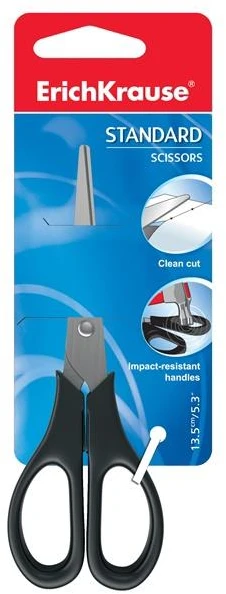 Žirklės EASY CUT, ErichKrause, 13,5cm