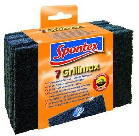 Šveitimo padukai Spontex Grillmax, juodi, 7 vnt.