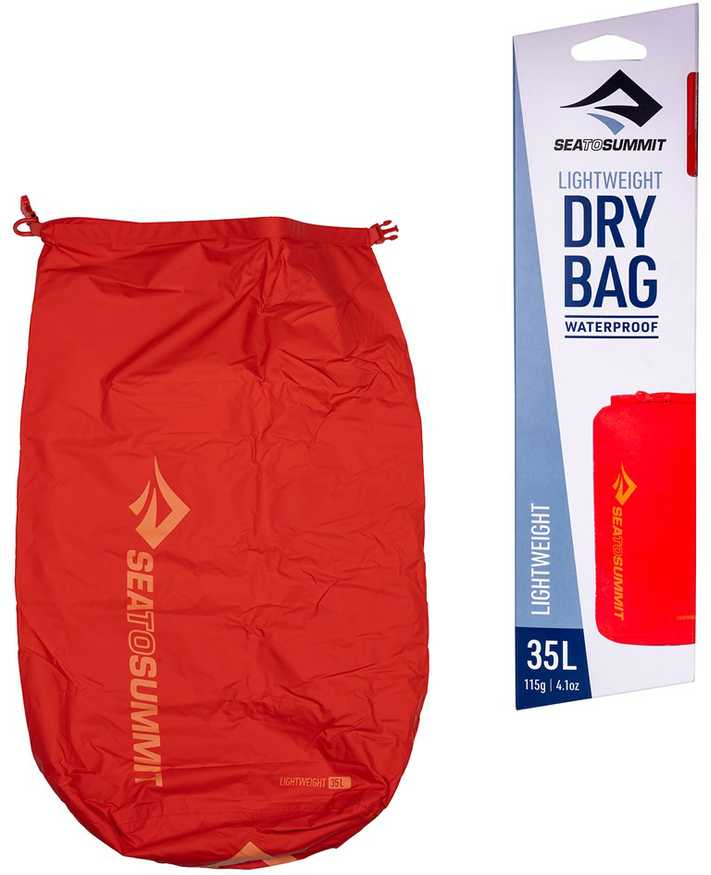 SEA TO SUMMIT lengvas 35l talpos Spicy Oranžinis vandeniui atsparus krepšys