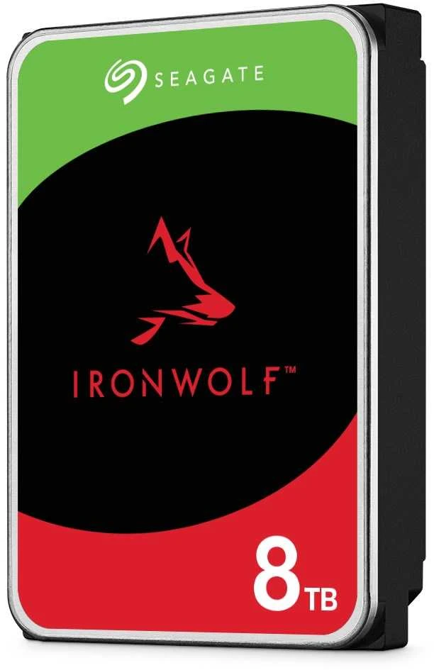 Seagate IronWolf ST8000VN002 vidinis kietasis diskas 8 TB 5400 RPM 256 MB 3,5" Serial ATA III