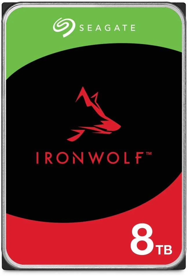 Seagate IronWolf ST8000VN002 vidinis kietasis diskas 8 TB 5400 RPM 256 MB 3,5" Serial ATA III
