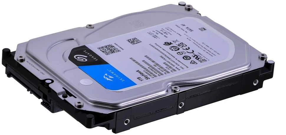 „SEAGATE“ HDD „SkyHawk Surveillance“ (3,5 colio/1 TB/SATA 6 Gb/s/rpm 5400)