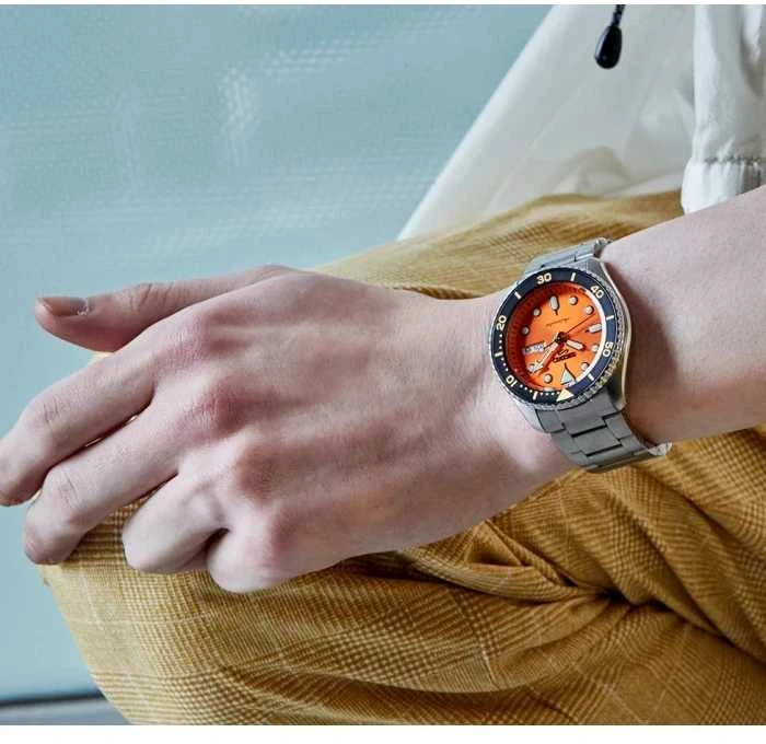 SEIKO 5 Sports vyriškas laikrodis SRPD59K1 automatinis + dėžutė