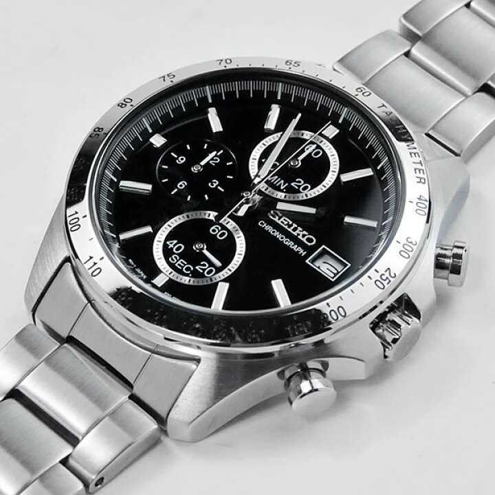 Laikrodis MEN'S WATCH SEIKO CHRONOGRAPH CASUAL QUARTZ SBTR005 + BOX