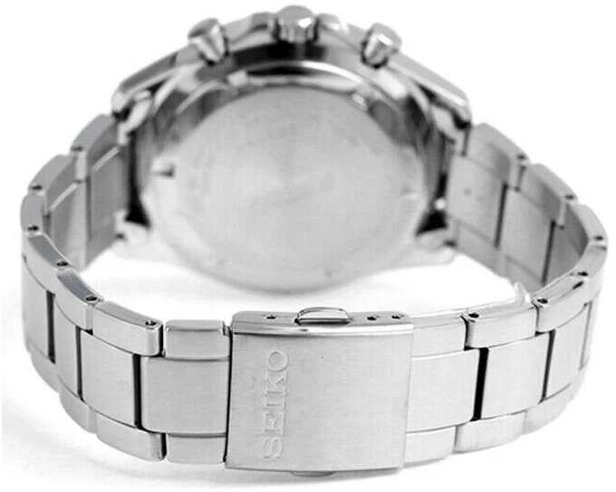Laikrodis MEN'S WATCH SEIKO CHRONOGRAPH CASUAL QUARTZ SBTR005 + BOX