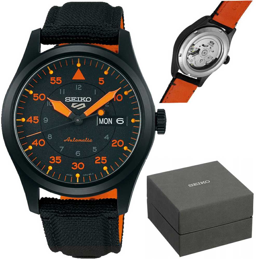Laikrodis SEIKO MEN'S WATCH SRPH33K1+ BOX