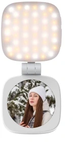 LED Lemputė - NEEWER BASICS NL48B Asmenukių Lemputė 48 LED 2 W 2 700–5 600 K 850 mAh USB-C