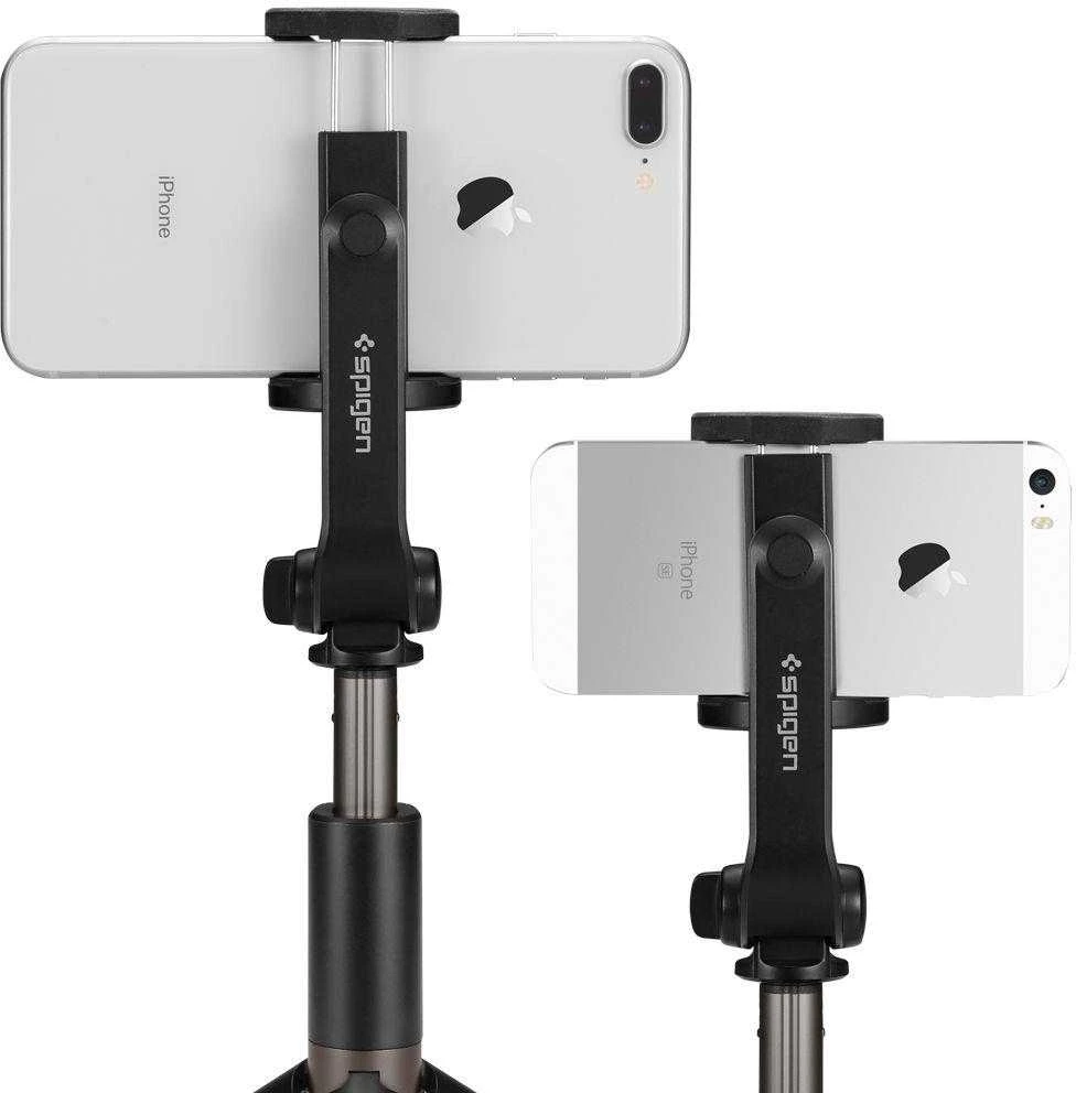 Spigen Selfiestick Tripod S540W juodos spalvos Bluetooth 000SS24111