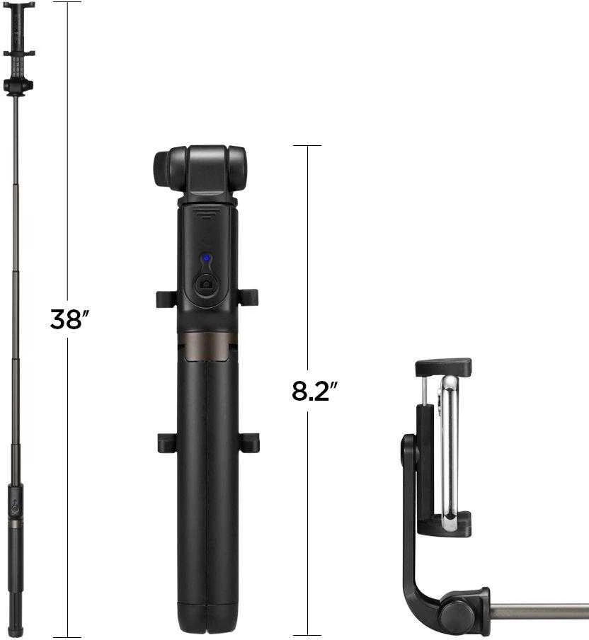 Spigen Selfiestick Tripod S540W juodos spalvos Bluetooth 000SS24111