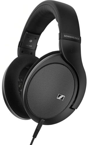 Ausinės Sennheiser HD 550 su laidu Over-Ear Heaphones with Detachable Cable Juodas EU