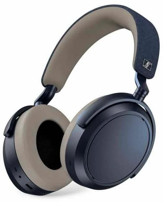 Belaidės ausinės Sennheiser Momentum Wireless 4 | ANC | Bluetooth 5.2 | Mėlynos