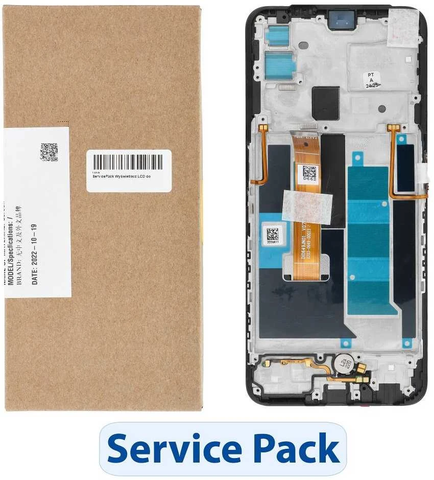Dėklas ServicePack LCD Ekranas for REALME 7 5G 4909261