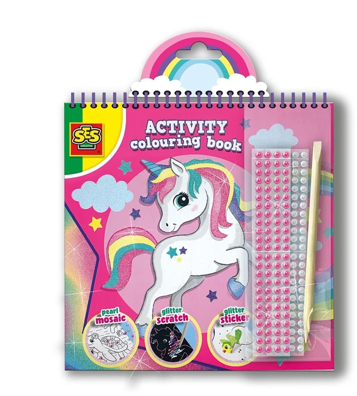 Ses_Creative Kūrybos rinkinys SES Creative Glitter 00117
