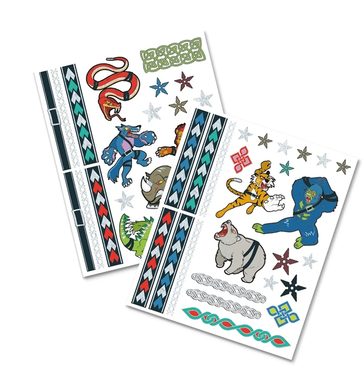 Ses_Creative Rinkinys tatuiruotėms SES Creative Animal Fighter 14287