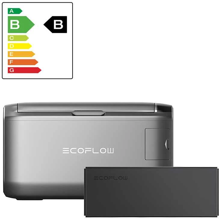 Set: EcoFlow Glacier 35L kelioninis šaldytuvas + 298Wh Baterija.