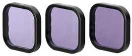 Set of 3 Telesin ND 8/16/32 filters for GoPro GoPro Hero 13 Juodas (S5-FLT-12-TGP)