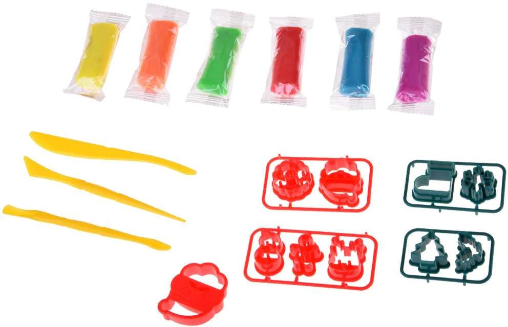 Jokomisiada Set of clay + Christmas themed molds ZA5764