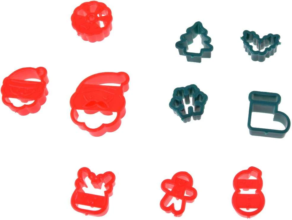 Jokomisiada Set of clay + Christmas themed molds ZA5764