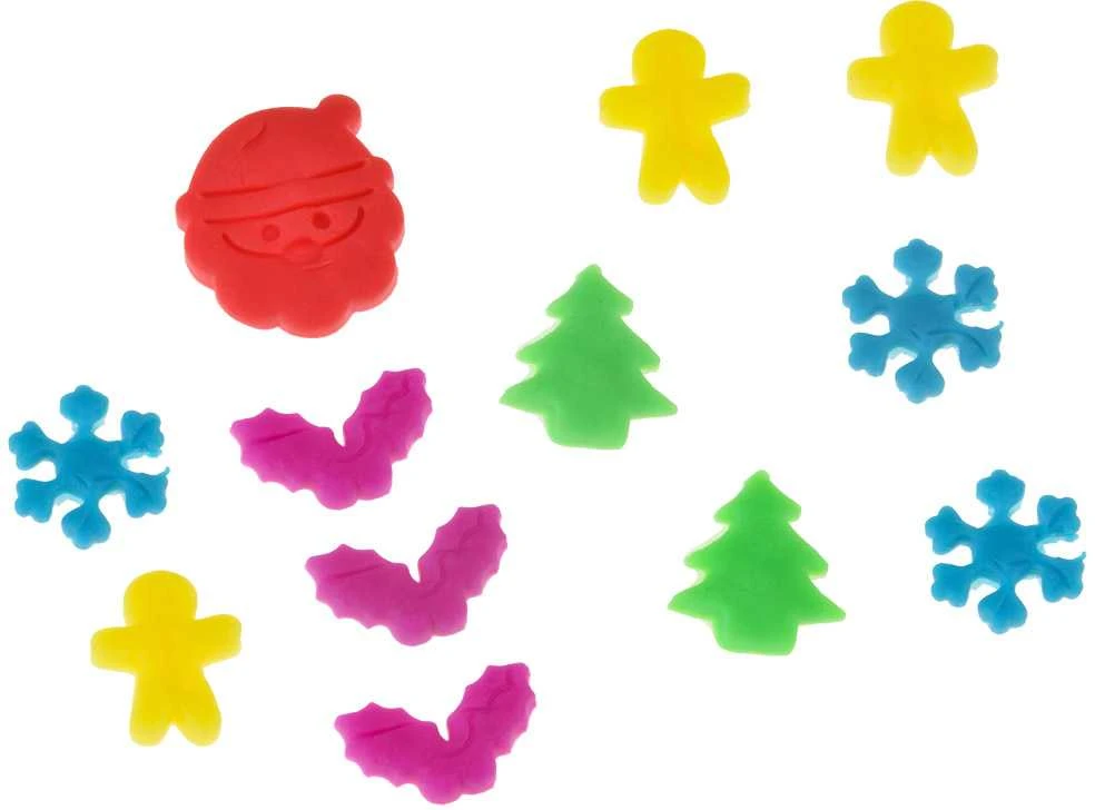 Jokomisiada Set of clay + Christmas themed molds ZA5764