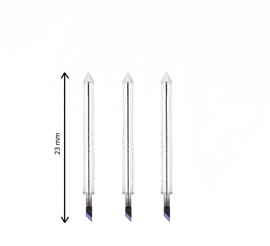 Set of cutting machine knives Forcell for cutting protective films from the Forcell F-Protect FLEXIBLE 7H series 3 pieces
