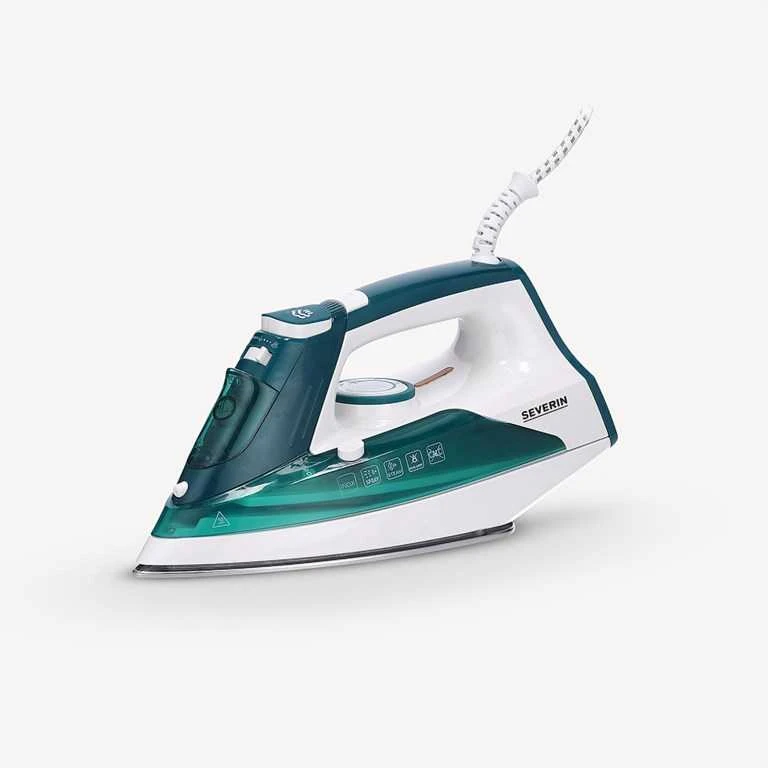 Severin BA 3261 iron Garų lygintuvas Ceramic soleplate 2400 W Baltas, Žalias