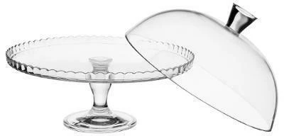 Banquet Stiklinė tortinė su dangčiu 32,2cm (Pažeista pakuotė)