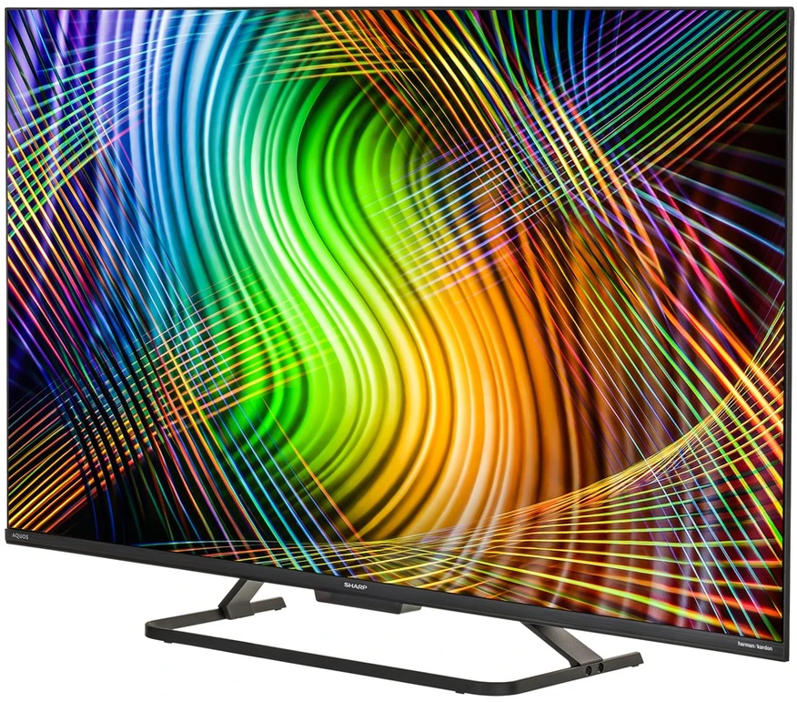 Televizorius Sharp | 50HR7265E | 50 | Smart TV | Google TV | Juodas