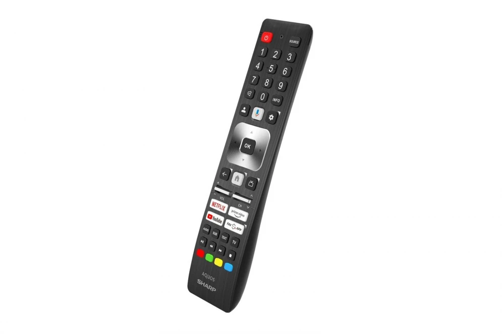 Televizorius Sharp | 50HR7265E | 50 | Smart TV | Google TV | Juodas