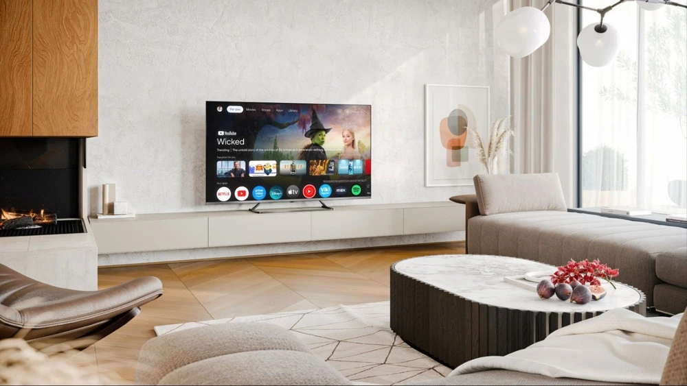 „Sharp 4K Ultra HD QLED MiniLED“ televizorius | 55JP7265E | 55 | „Google TV“ | UHD