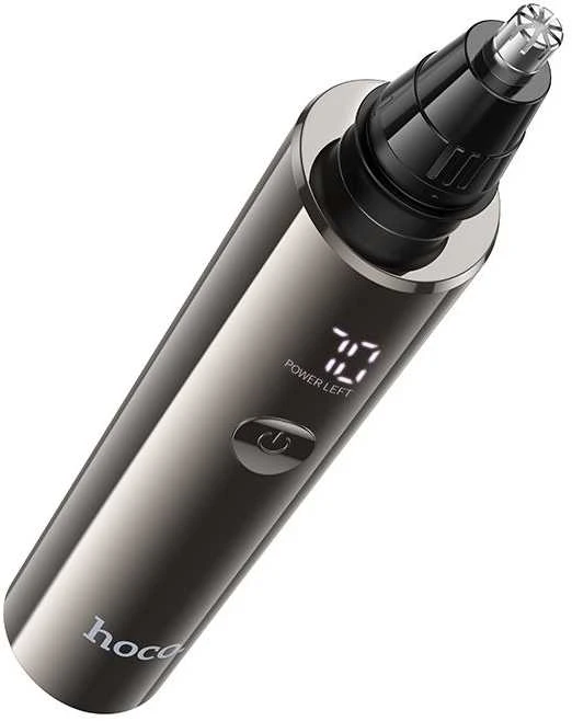 Shaving set 3in1 Hoco HP36 metal pilka