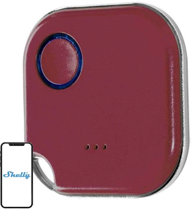 Shelly BLU Button1 Bluetooth scenų valdikis mygtukas, raudonas