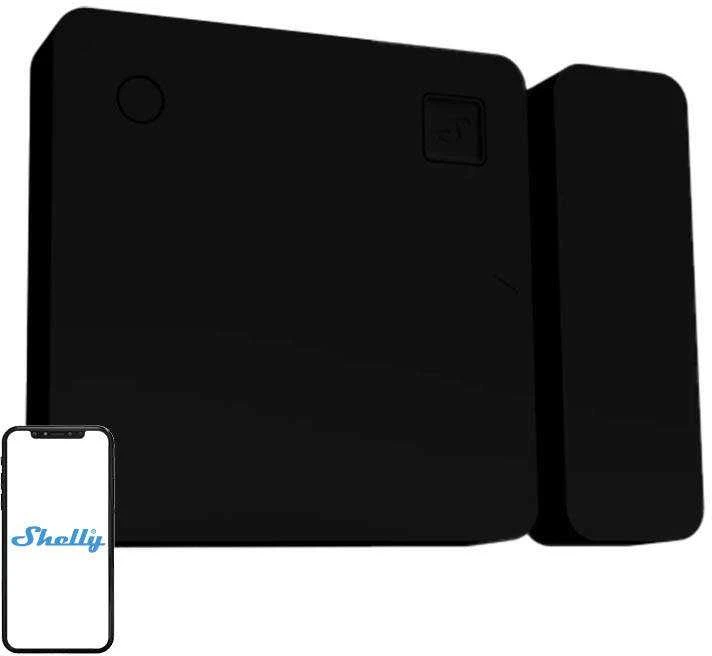 Shelly BLU Door/Window - durų ir langų atidarymo jutiklis - Bluetooth - juodas